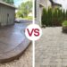 Stamped Concrete Vs. Pavers: Durability, Cost, and Aesthetics Compared ...