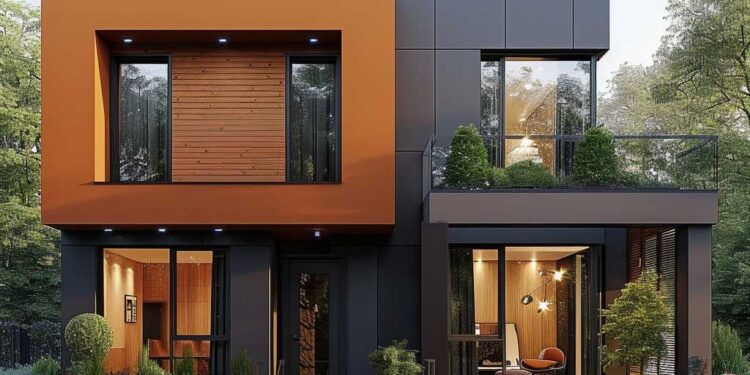 3+ Bold and Beautiful Color Schemes for Modern Home Exteriors • 333 ...